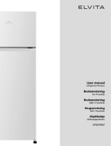 elvita CFS3145V refrigerator Freezer Kasutusjuhend