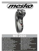 Mesko MS 2920 Kasutusjuhend