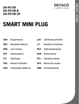Deltaco SH-P01M-B Smart Mini Plug Kasutusjuhend