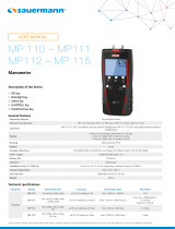 sauermann MP 110 Kasutusjuhend