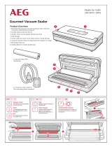 AEG Gourmet Vacuum Sealer Kasutusjuhend