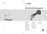 Bosch GSC 18V-16 Kasutusjuhend