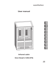 Sentiotec Onni Small 1-053-079 Infrared Cabin Kasutusjuhend