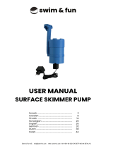 swim and fun Surface Skimmer Pump Kasutusjuhend