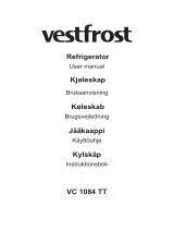 Vestfrost VC 1084 TT Kasutusjuhend