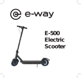 e-way E-500 Electric Scooter Kasutusjuhend