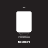 Audio Pro A10 Kasutusjuhend