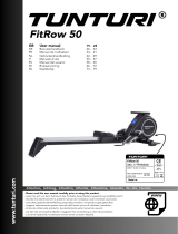 Tunturi FitRow 50 Rowing Machine Kasutusjuhend