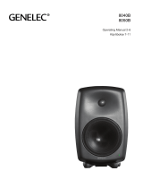 Genelec 8040B Studio Monitor Kasutusjuhend