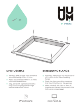 HUUM Embedding Flange Kasutusjuhend