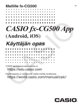 Casio fx-CG500 AppUPD Kasutusjuhend