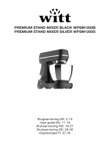 Witt Premium Stand Mixer Omaniku manuaal