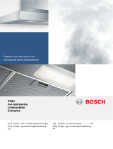 Bosch DWA66DM50 KJØKKENVENTILATOR Omaniku manuaal