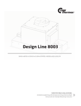 Thermex DESIGN LINE 8003 KJØKKENVENTILATOR, 55 CM, SVART paigaldusjuhend