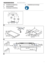 Bosch SERIE 8 PRB3A6B70 DOMINO GASSTOPP paigaldusjuhend