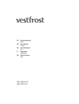 Vestfrost VIC 10177 S KJØLESKAP Kasutusjuhend