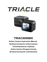 Triacle6006BK 4K/60FPS MINI ACTIONKAMERA, SVART
