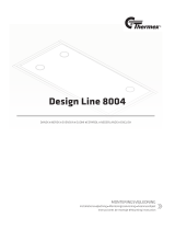 Thermex DESIGN LINE 8004 KJØKKENVENTILATOR paigaldusjuhend