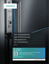 Siemens IQ300 KG33VVLEA KOMBISKAP Omaniku manuaal