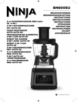 Ninja 3-IN-1 BN800EU FOODPROCESSOR Kasutusjuhend