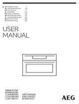 AEG 8000-SERIEN BFB8002QM KOMPAKT OVN Omaniku manuaal