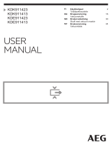 AEG KDE911423M Kasutusjuhend