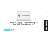 Lenovo IDEAPAD GAMING CHROMEBOOK 16IAU7 16" BÆRBAR PC paigaldusjuhend