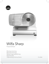 Wilfa FS-200W SHARP OPPSKJÆRSMASKIN, HVIT Omaniku manuaal