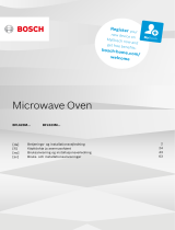 Bosch SERIE 2 BFL523MW3 MIKROBØLGEOVN Omaniku manuaal