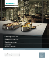 Siemens IQ700 ER6A6PD70 GASSPLATETOPP Omaniku manuaal
