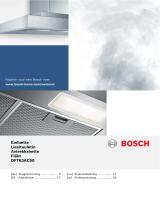 Bosch SERIE 4 DFT63AC50 KJØKKENVENTILATOR Omaniku manuaal