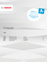Bosch SERIE 6 GSN36AIDP FRYSER Omaniku manuaal