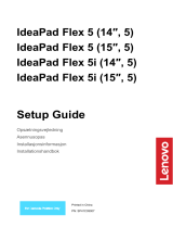 Lenovo IDEAPAD FLEX 5 14ALC05 R7 14" BÆRBAR PC paigaldusjuhend