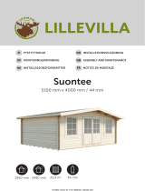 Luoman Lillevilla Suontee – 20 m² / 44 mm Assembly Manual