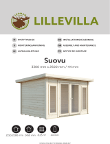 Luoman Lillevilla Suovu – 8 m² / 44 mm Assembly Manual