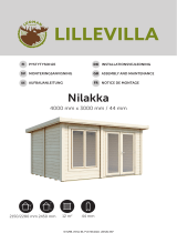 Luoman Lillevilla Nilakka– 12 m² / 44 mm Assembly Manual