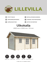 Luoman Lillevilla Ulkokalla – 11 m² / 34 mm Assembly Manual