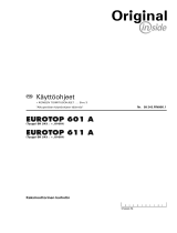 Pottinger EUROTOP 601/611A Kasutusjuhend