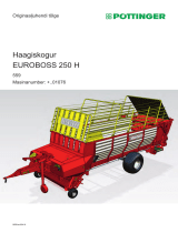 Pottinger EUROBOSS 250 H Kasutusjuhend