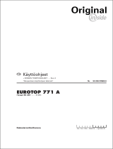 Pottinger EUROTOP 771 A Kasutusjuhend