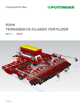 Pottinger TERRASEM C8 FERTILIZER Kasutusjuhend