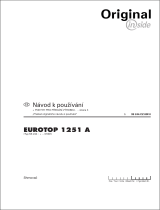Pottinger EUROTOP 1251 PROFILINE Kasutusjuhend
