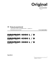 Pottinger EUROPROFI 4500 L Kasutusjuhend