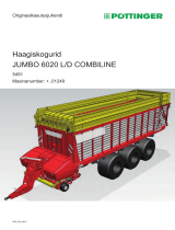 Pottinger JUMBO 6020 L COMBILINE Kasutusjuhend