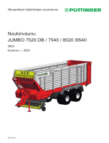 Pottinger JUMBO 8540 Kasutusjuhend