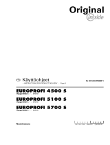 Pottinger EUROPROFI 4500 SL Kasutusjuhend