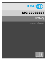 Toku MG-7206BSET Omaniku manuaal