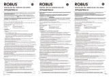 Robus RPR360PIRS-01 Kasutusjuhend