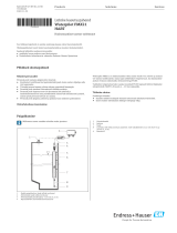 Endres+Hauser KA Waterpilot FMX21 HART Short Instruction