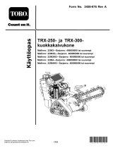 Toro TRX-250 Trencher Kasutusjuhend